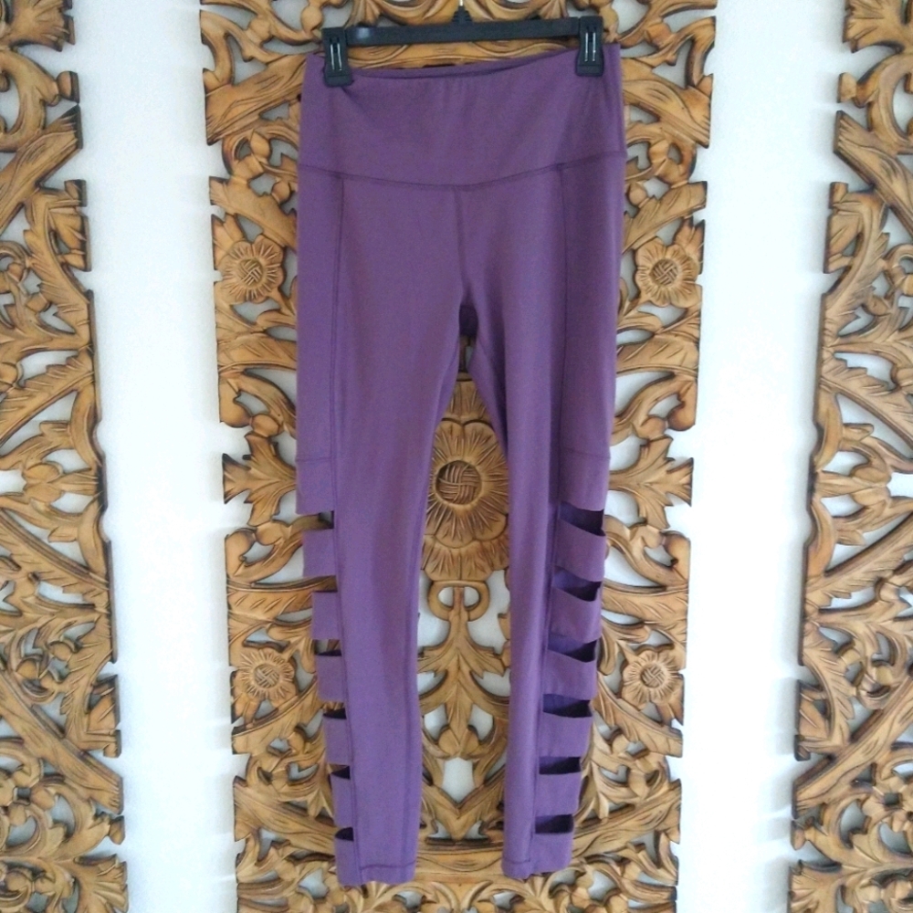 Yogalicious Purple Leggings Sz M